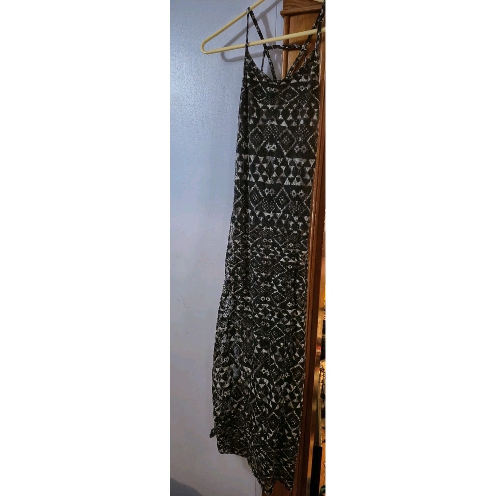 Love Fire LA Boho Tribal Maxi Dress Women's Small Beach Summer Festival